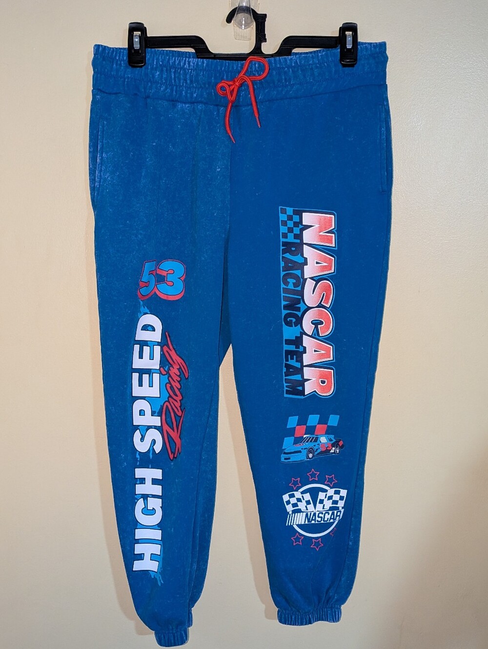 NASCAR Women's Blue Jogger Sweatpants XL